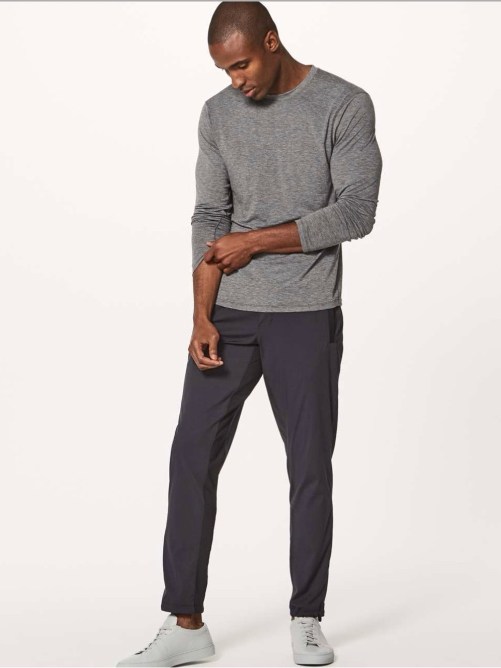 Lululemon Great Wall Pants On The Move Stretch Drawstring Lightweight Mens XL